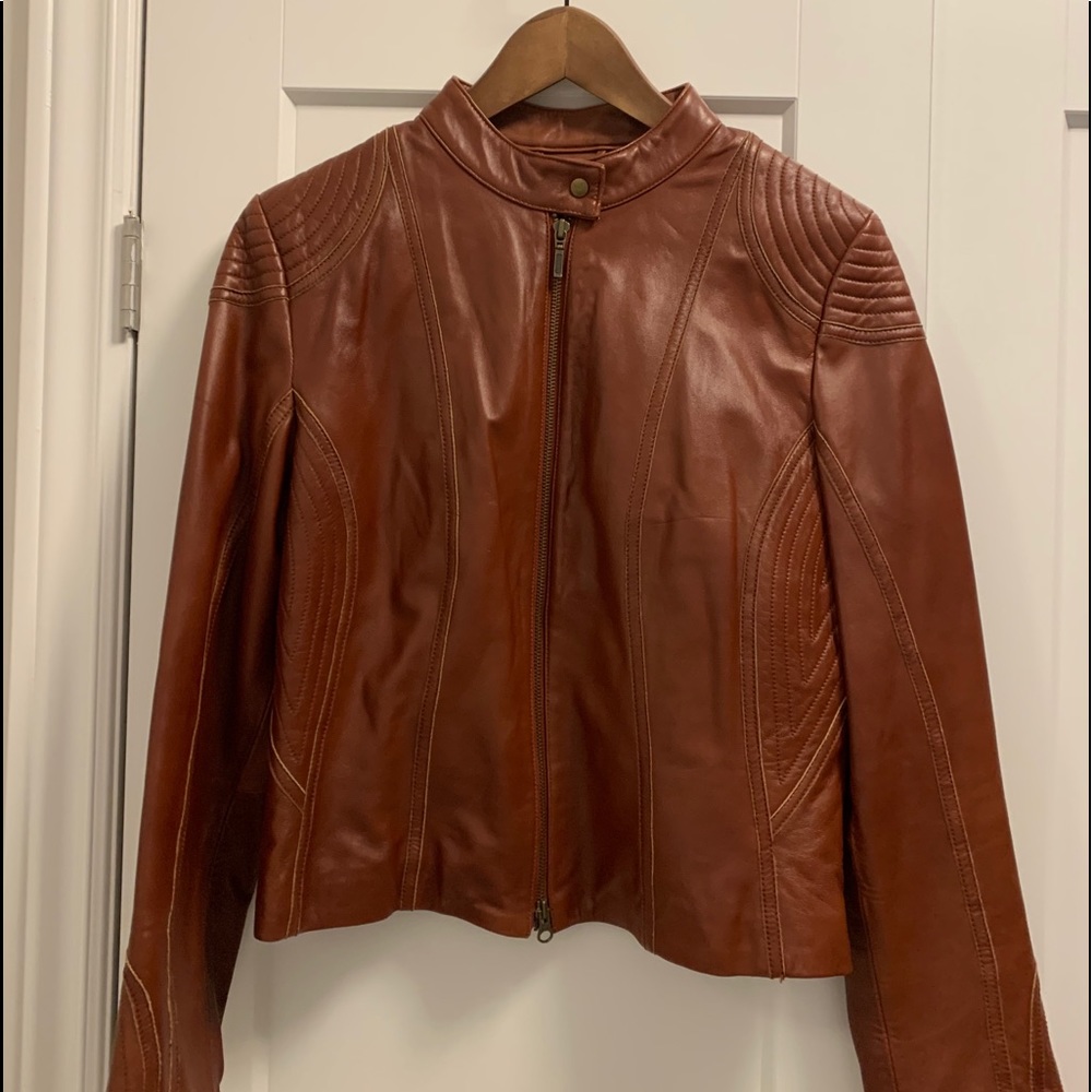 Leather jacket